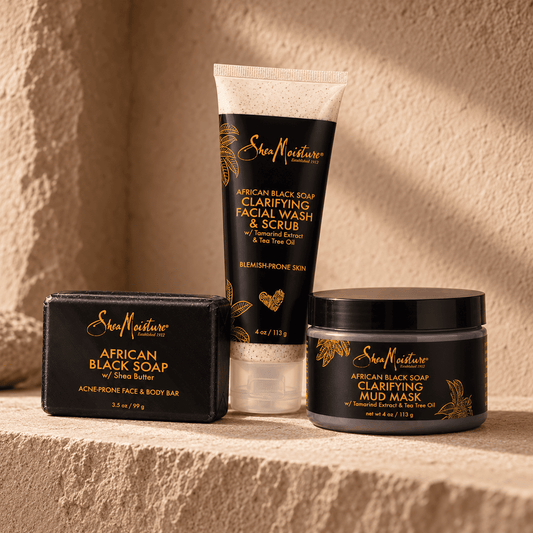 Shea Moisture - African Black Soap Clarifying Routine Kit