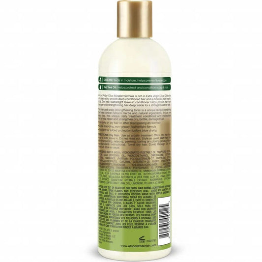 African Pride - Olive Miracle soin sans rinçage anti-casse - 355ml - African Pride - Ethni Beauty Market