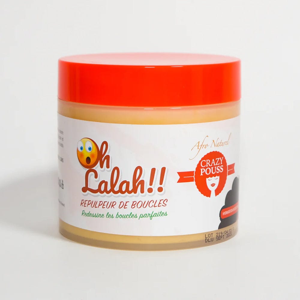 Afro Natural - Crazy pouss - Crème capillaire Repulpeur de boucles «Oh lalah!!» - 500 ml - Afro Naturel - Ethni Beauty Market