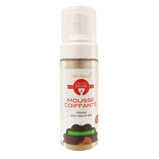 Afro Naturel - Mousse Coiffante "Crazy Pouss" - 150 ml - Afro Naturel - Ethni Beauty Market