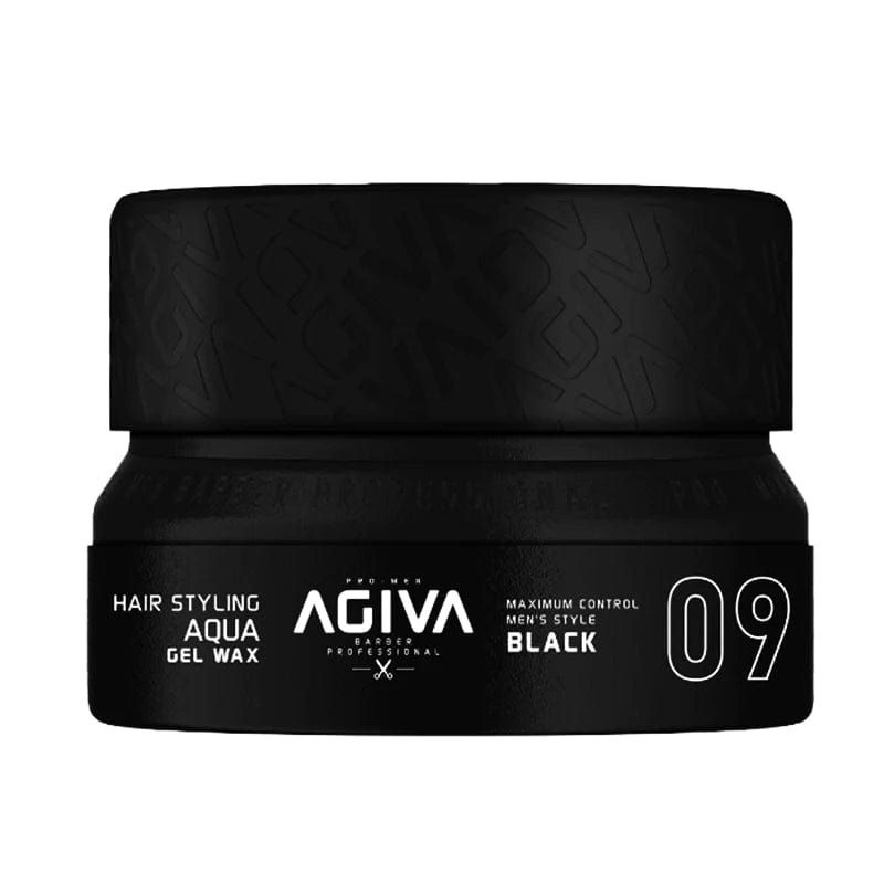 Agiva - Hair Styling Aqua Gel Wax - Cire coiffante "black 09"- 155ml - Agiva - Ethni Beauty Market