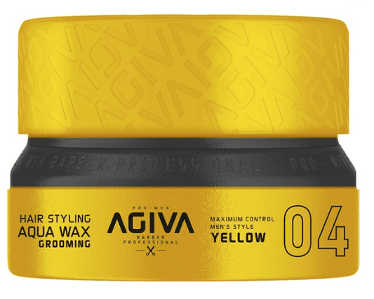 Agiva - Hair Styling Aqua Wax Grooming - Cire coiffante "yellow 04"- 155ml - Agiva - Ethni Beauty Market