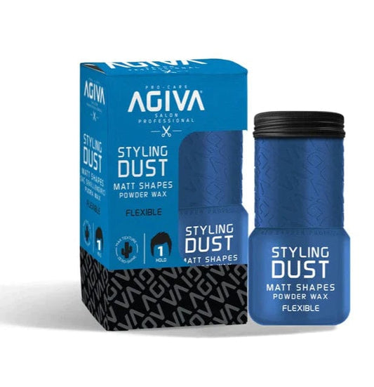 Agiva - Styling Duste - Poudre de cire volumisante "bleu 01 flexible" - 20g - Agiva - Ethni Beauty Market