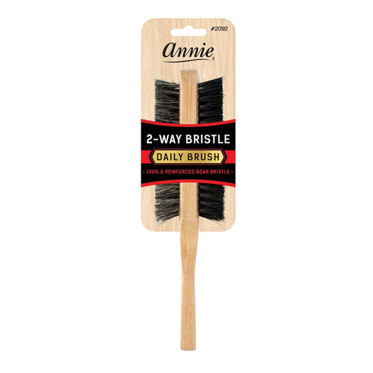 Annie - Brosse en bois à poils de Sanglier renforcés double face n°2092 - Annie - Ethni Beauty Market