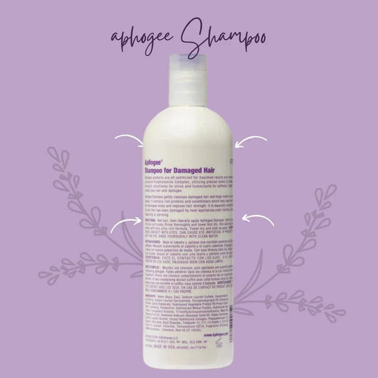 ApHogee - Shampoing réparateur pour cheveux abîmés - 473ml - ApHogee - Ethni Beauty Market
