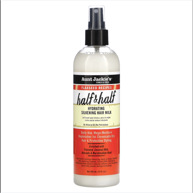 Aunt Jackie's - Lait démêlant hydratant Flaxseed - "Half & Half" - 355ml - Aunt Jackie's - Ethni Beauty Market