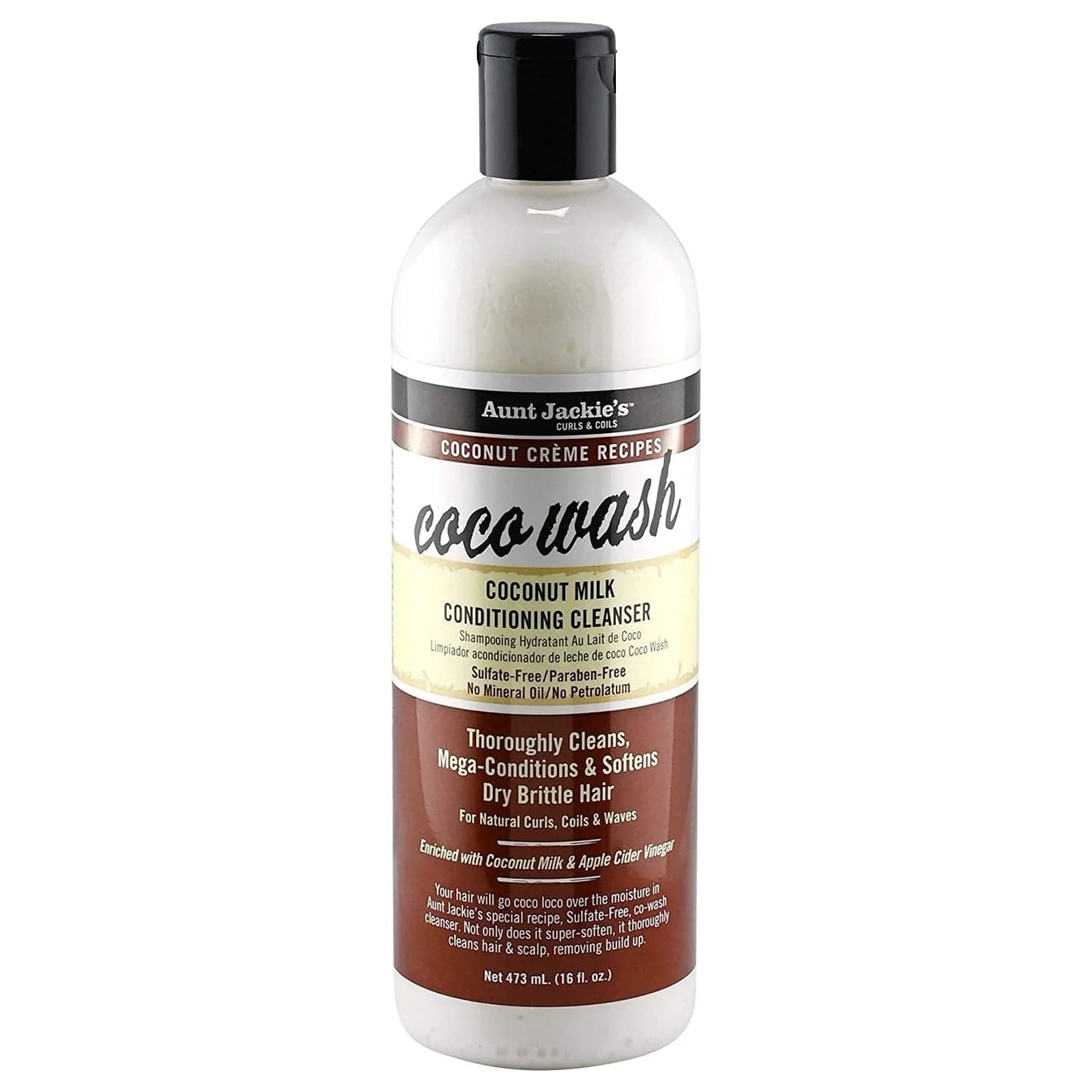 Aunt Jackie's - Shampoing hydratant "coco wash" - 355ml - Aunt Jackie's - Ethni Beauty Market