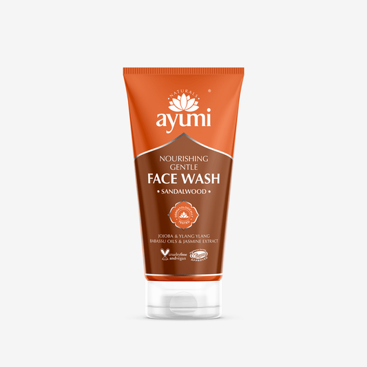 Ayumi - Gel nettoyant visage au bois de santal "Sandalwood Face Wash"- 150g - Ayumi - Ethni Beauty Market