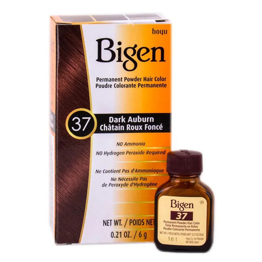 Bigen Coloration AUBURN FONCÉ N°37 Bigen - Colorations Permanentes 6g (Plusieurs couleurs disponibles)