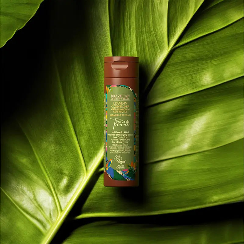 Brazilian Secrets Hair - Leave-In Conditioner Força da Terra Soin sans rinçage multi-bénéfices - 120ml - Brazilian Secrets Hair - Ethni Beauty Market