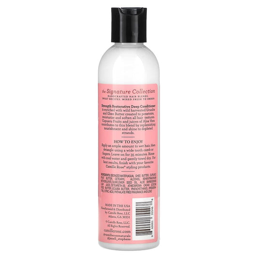 Camille Rose - Strength - Après-shampoing "Ucuuba & Ghee Butter" - 240ml - Camille Rose - Ethni Beauty Market