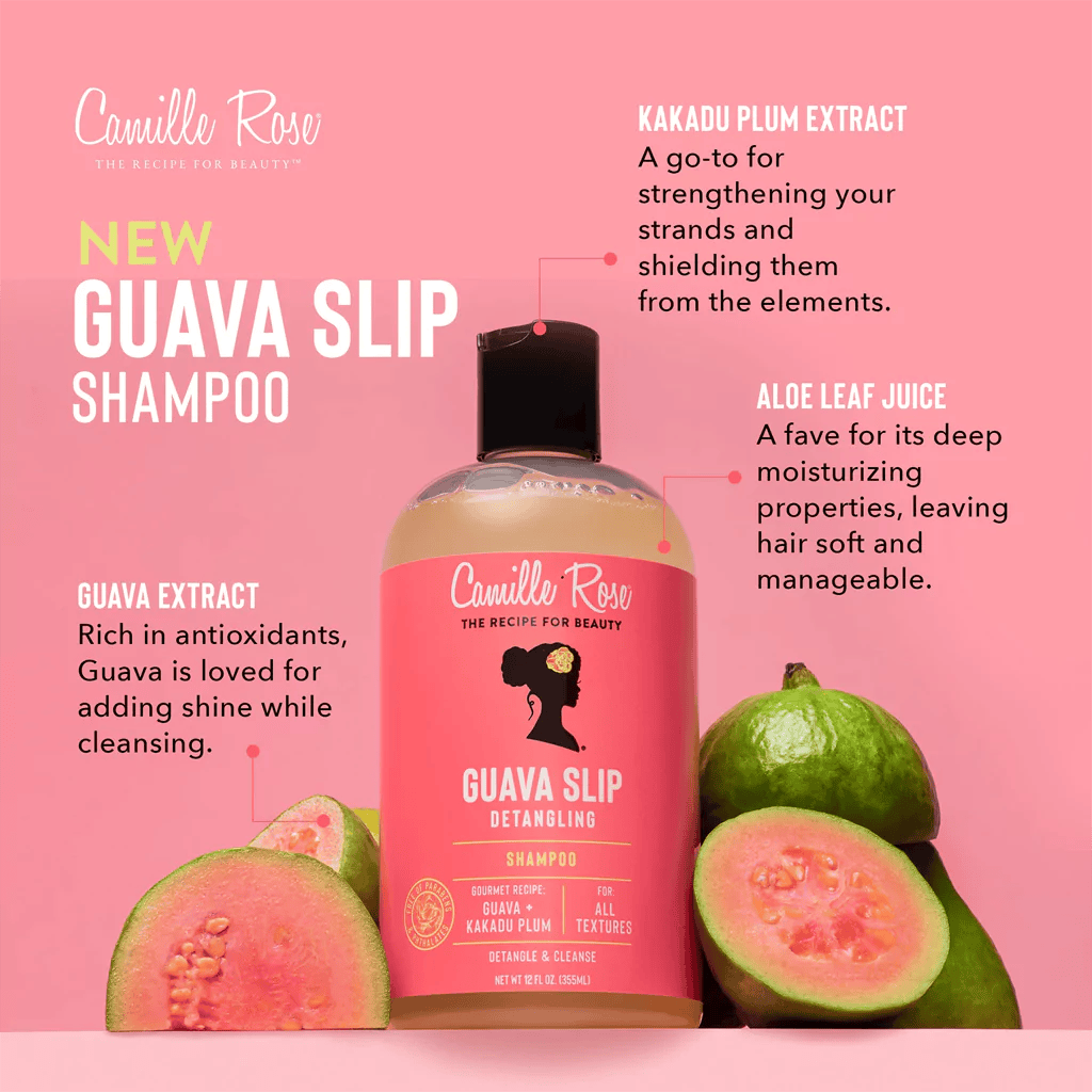 Camille Rose shampoing Démêlant Camille Rose - Shampoing démêlant "Guava Shampoo slip Detangling" 355ml