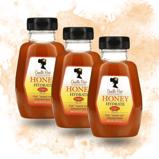 Camille Rose - Lot de 3 miel hydratant de la collection leave in ( Honey Hydrate The Leave In Collection) - 798ml - Camille Rose - Ethni Beauty Market