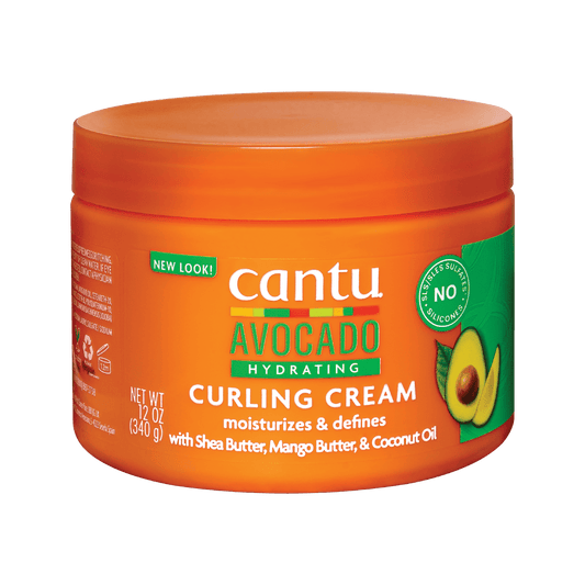 Cantu Crème Capillaire Cantu - Crème Coiffante à L'avocat "Curling Cream Moisturizes & Defines" - 340 g