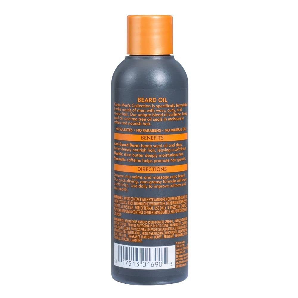 Cantu - Mens - Huile Pour Barbe (Formule Non Grasse) 100ml - Cantu - Ethni Beauty Market