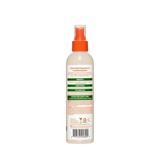 Cantu - Shea Butter - Spray démêlant sans rinçage "hydrating" - 237ml - Cantu - Ethni Beauty Market
