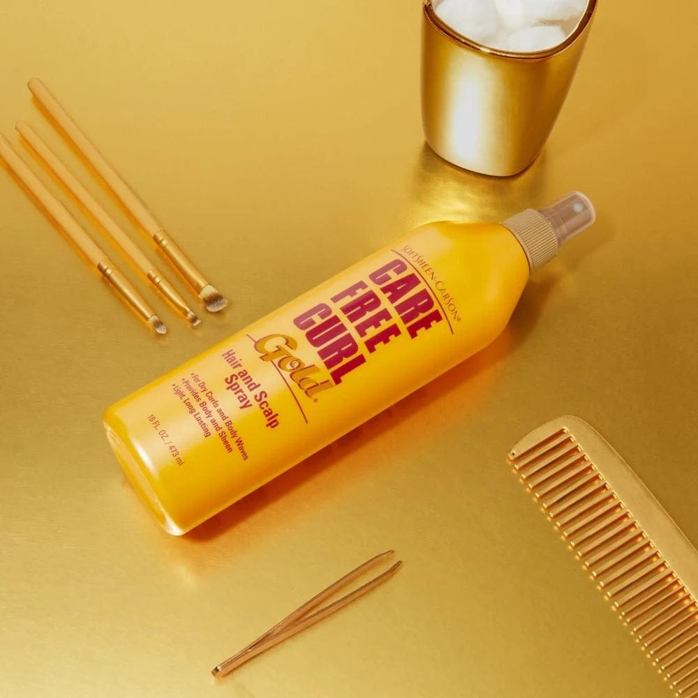 Care Free Curl Gold - Spray cheveux et cuir chevelu 437ml - Care Free Curl - Ethni Beauty Market