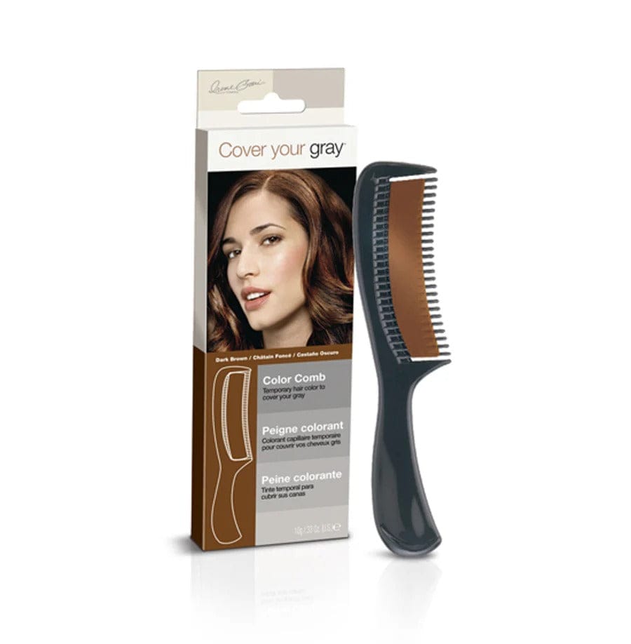 Cover Your Gray - Peigne Colorant Châtain Foncé "Color Comb Dark Brown" 10 g - Cover Your Gray - Ethni Beauty Market