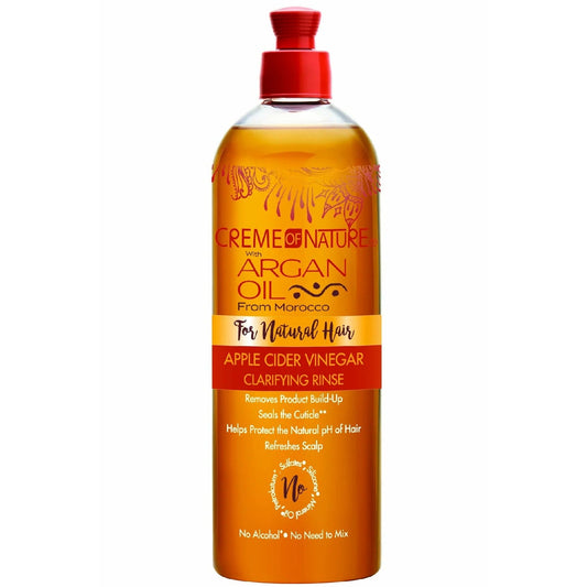 Creme of Nature - Nettoyant au vinaigre de cidre (Argan Apple Cider Vinegar Clarifying Rinse) - 460 ML - Creme of Nature - Ethni Beauty Market