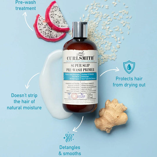 CURLSMITH - Scalp Recipe - Pré-shampoing "super Slip Pre-Biotic Primer" - 350ml - Curlsmith - Ethni Beauty Market