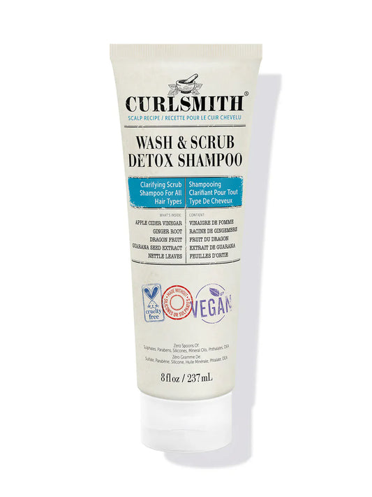 CURLSMITH - Shampoing exfoliant "Wash & Srub" - 237ml - Curlsmith - Ethni Beauty Market