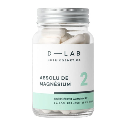D-Lab Nutricosmetics - Complément alimentaire "absolu de magnesium" - (1 mois) - D-Lab Nutricosmetics - Ethni Beauty Market