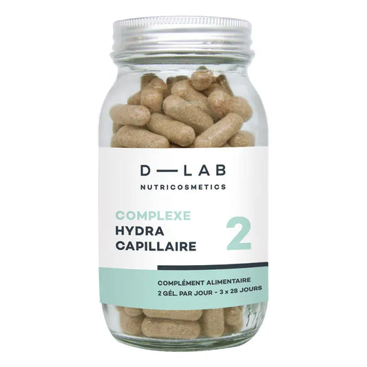 D-Lab Nutricosmetics - Complexe Hydra - Capillaire - 3 mois - D-Lab Nutricosmetics - Ethni Beauty Market