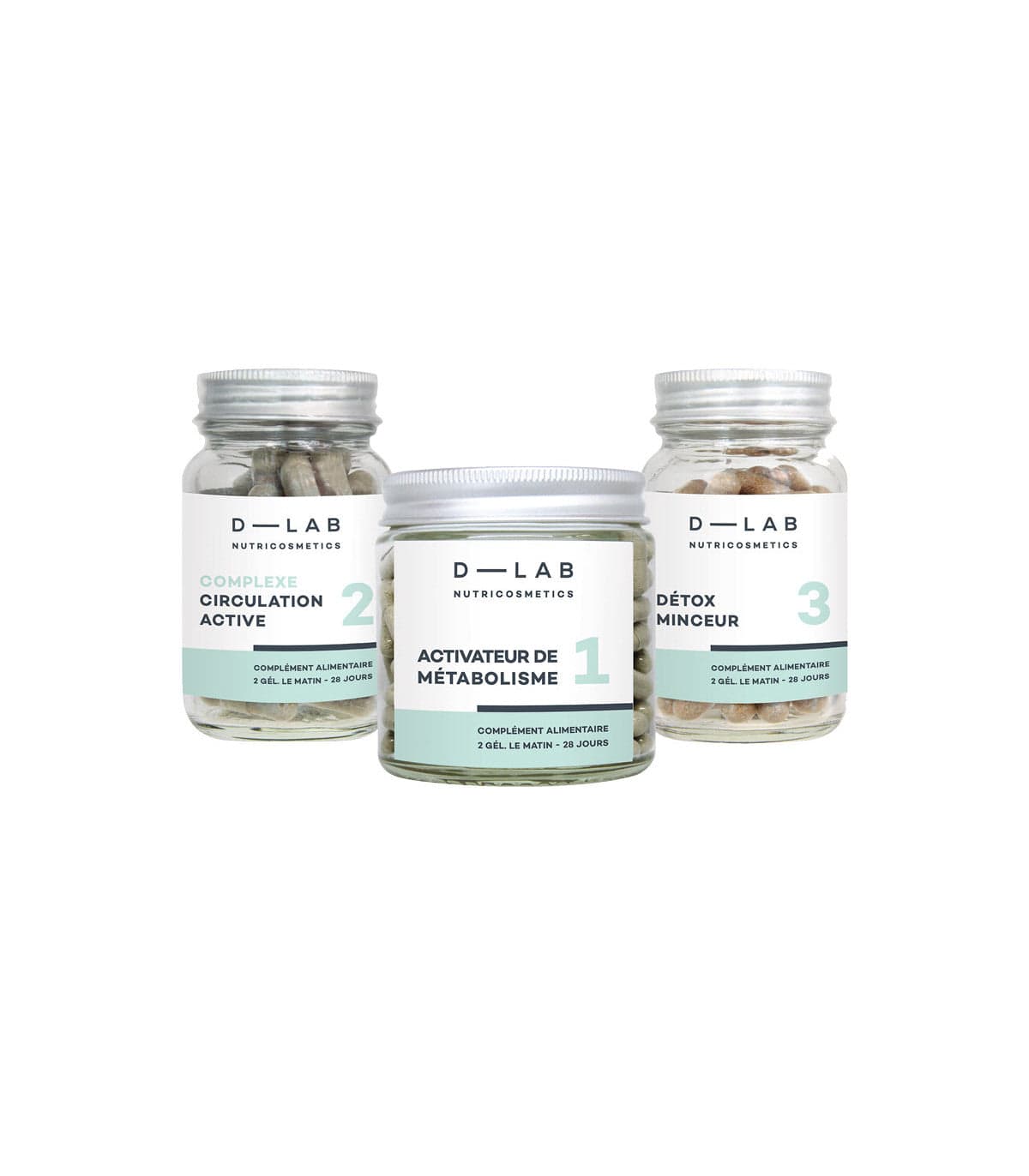 D-Lab Nutricosmetics - Compléments Alimentaires minceur "Programme brûle-graisses" - D-Lab Nutricosmetics - Ethni Beauty Market