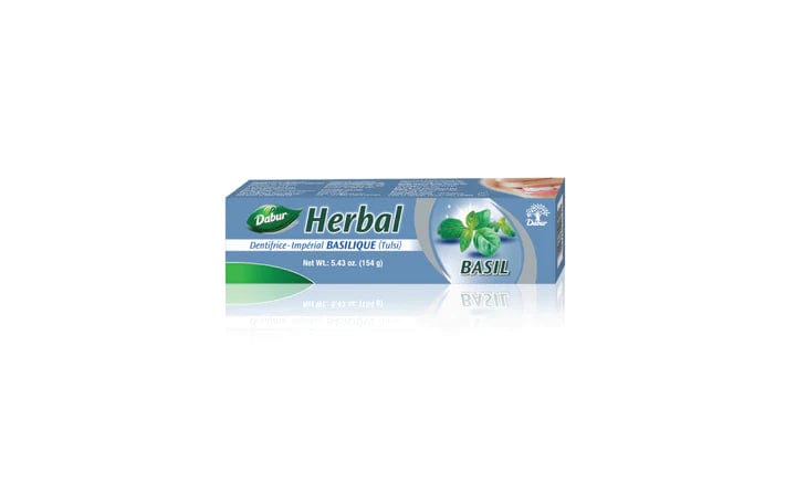 Dabur - Herbal Au basilic 100ml (Toothpaste - Basil) - Dabur - Ethni Beauty Market