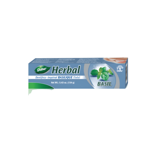 Dabur Herbal - Dentifrice au Basilic - 100ml (Collection Anti-gaspi) - Dabur - Ethni Beauty Market