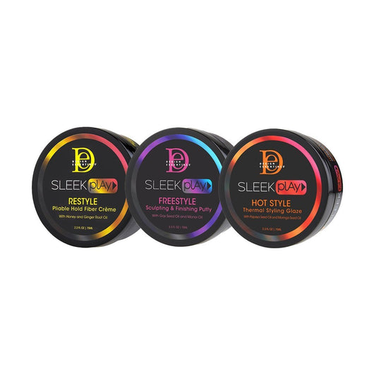 Design Essentials - Trio Gel Lissant Des Contours Des Cheveux - Design Essentials - Ethni Beauty Market