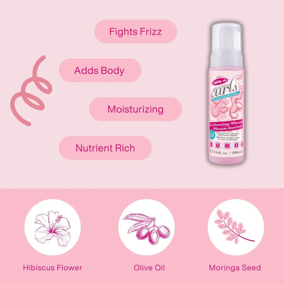 Dippity Do - Girls with Curls - Mousse Sublimatrice de Boucles - 200ml - Dippity - Ethni Beauty Market