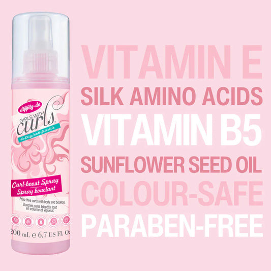 Dippity Do girls - Spray booster de boucles - "Curl Boost spray" 200ml - Dippity - Ethni Beauty Market