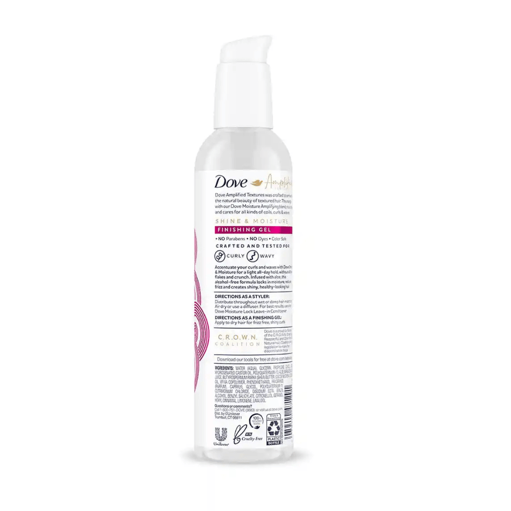 Dove Amplified - Gel De définition Cheveux Bouclés & Ondulés "Textures Gel" 236ml - Dove Amplified - Ethni Beauty Market