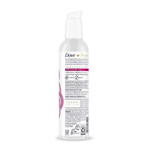 Dove Amplified - Gel De définition Cheveux Bouclés & Ondulés "Textures Gel" 236ml - Dove Amplified - Ethni Beauty Market