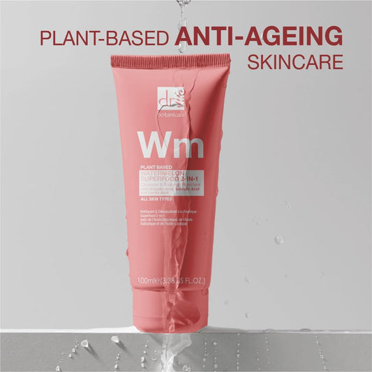 Dr Botanicals - Nettoyant et démaquillant 2 en 1 à base de pastèque et de plantes Wm 100ml - Dr Botanicals - Ethni Beauty Market