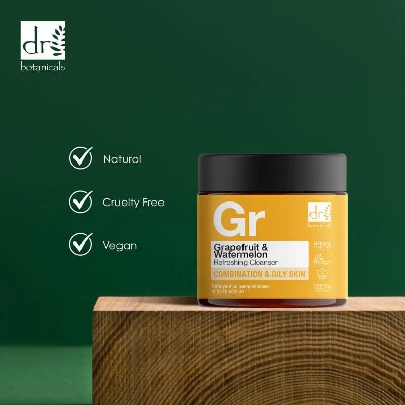 Dr Botanicals - Nettoyant GR rafraîchissant au pamplemousse et à la pastèque 60ml - Dr Botanicals - Ethni Beauty Market
