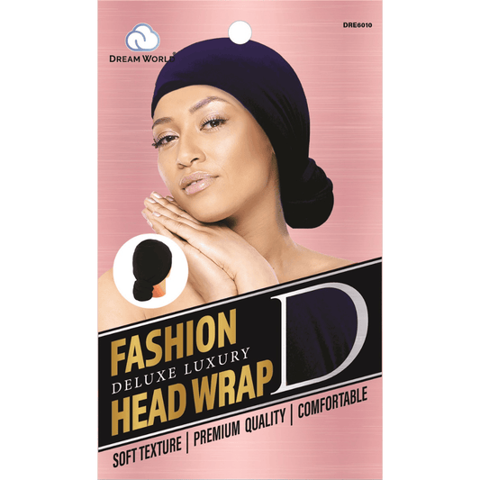 Dream World - Bandeau Cheveux Femme - Taille Unique - DRE6010 (Couleur Bleu Marine) - Dream World - Ethni Beauty Market