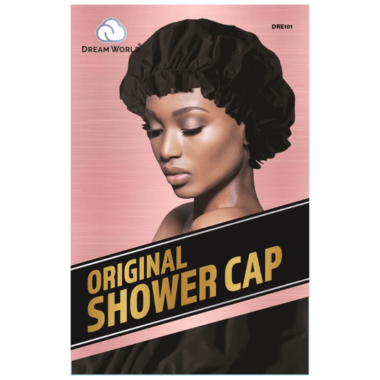 Dream World - Bonnet de Douche Original Noir - DRE101 - Dream World - Ethni Beauty Market