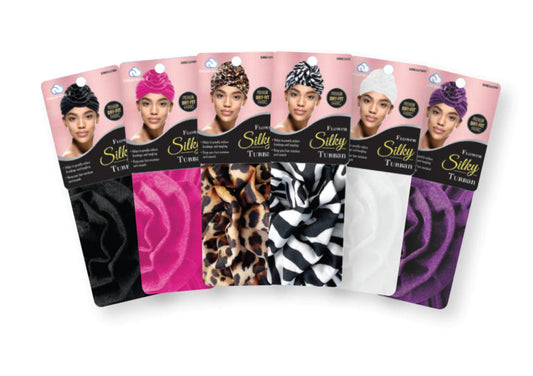 Dream World - Turban Fleur Femme - Taille Unique, plusieurs coloris - DRE137BK - Dream World - Ethni Beauty Market