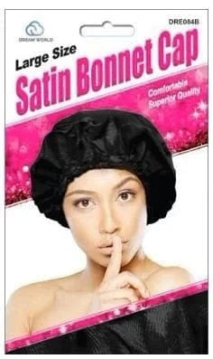 Dream World Bonnet Cap Satin #DRE084B - Dream World - Ethni Beauty Market