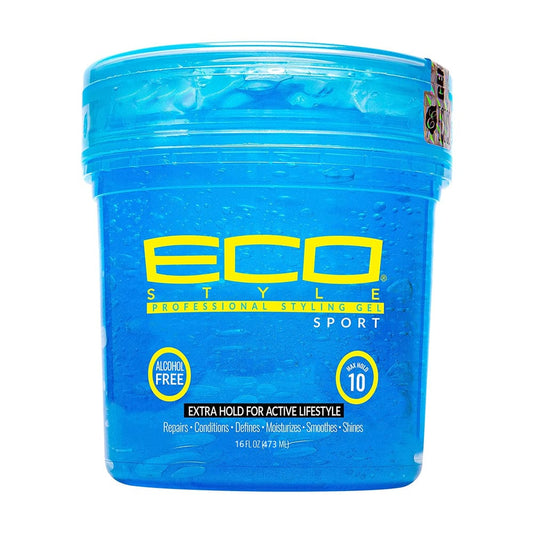 Eco Styler - Gel spécial sport - Sport Blue - plusieurs contenances - Eco Styler - Ethni Beauty Market