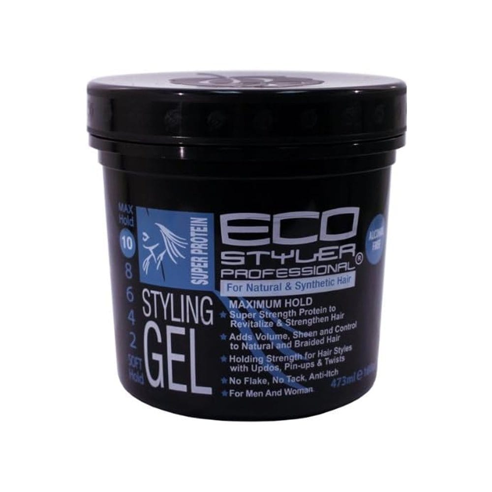 Eco Styler - Gel de fixation à la super protéine 473 ml - Eco Styler - Ethni Beauty Market