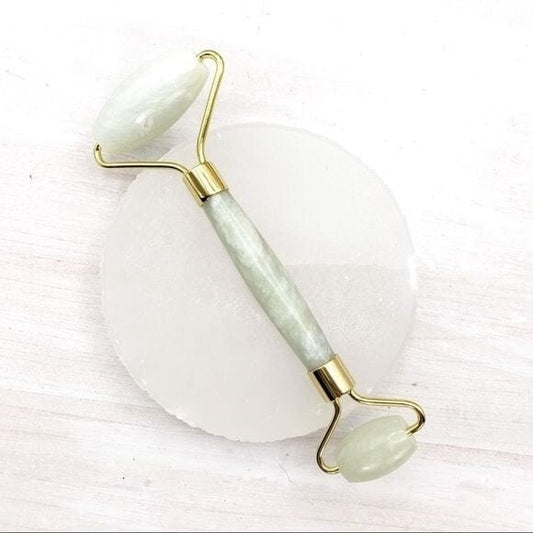 Guasha - Rouleau de massage visage "Jade roler" - 50g - Ethni Beauty Market - Ethni Beauty Market