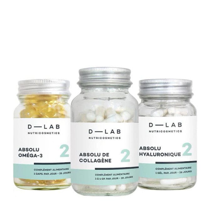 D-Lab Nutricosmetics - Complément alimentaire Programme Jeunesse-Absolue -Nutrition & Hydratation à 360° - D-Lab Nutricosmetics - Ethni Beauty Market