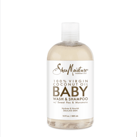 Shea Moisture - Virgin Coco - Shampoing et savon pour bébé 3 en 1 ( Baby - Wash - Shampoo) - 384ml - Shea Moisture - Ethni Beauty Market