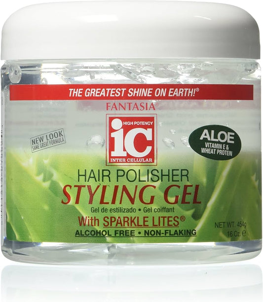 Fantasia IC - Gel Coiffant à l'aloé Vera - 473ml - Fantasia IC - Ethni Beauty Market