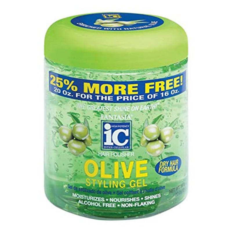 Fantasia IC - Hair Polisher Olive Styling Gel - 567G - Fantasia IC - Ethni Beauty Market