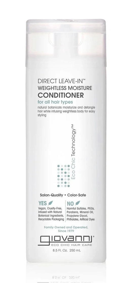 Giovanni - Après- Shampoing sans rinçage - Direct Leave in weightless Moisture Conditioner -250ml - Giovanni - Ethni Beauty Market