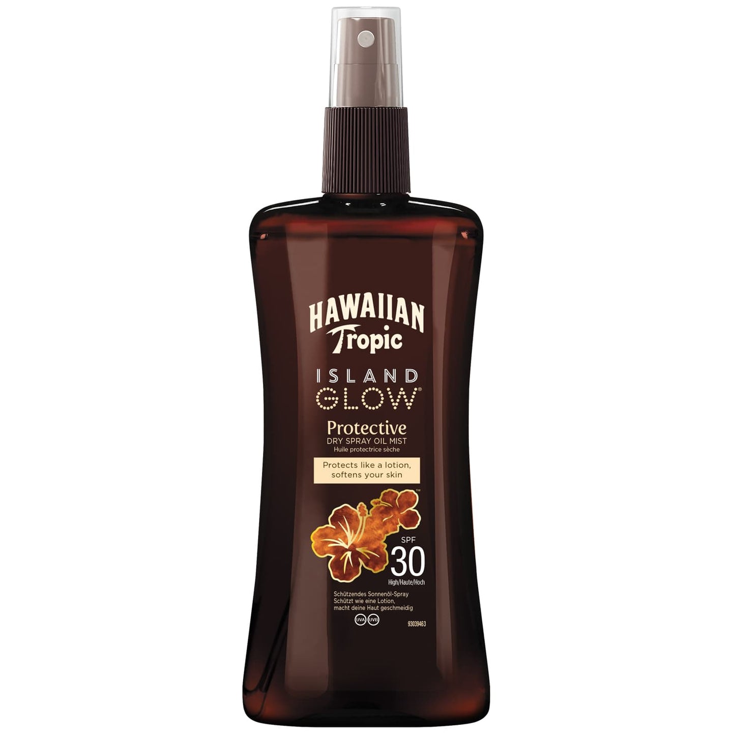 Hawaiian Tropic Huile bronzante Hawaiian Tropic - Island Glow Protective SPF30 "Dry Spray Oil" 200ml